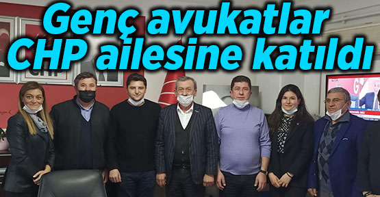 Genç avukatlar CHP ailesine katıldı
