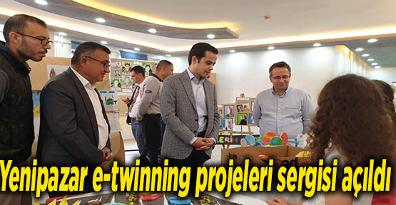 Yenipazar e-twinning projeleri sergisi açıldı