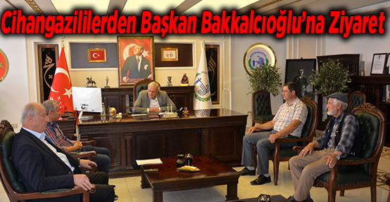 Cihangazililerden Başkan Bakkalcıoğlu’na Ziyaret